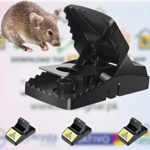 Heavy Duty Plastic Mouse Trap | Reusable Mouse Catcher | Best Quality Mouse Trap - Trap For Mouse